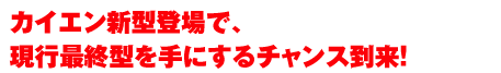 �J�C�G���V�^�o��ŁA���s�ŏI�^����ɂ���`�����X!